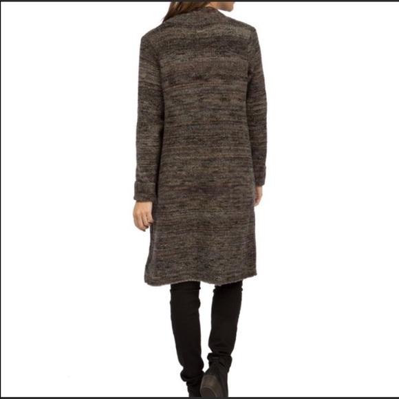 PRANA Sabina Duster Sweater Long Line Open Cardigan, Size Small - Picture 7 of 13